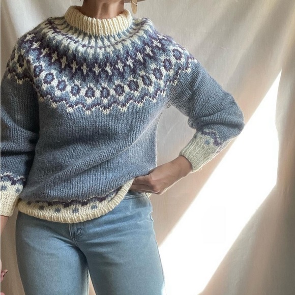 Vintage Wool Fairisle Sweater - Picture 3 of 7